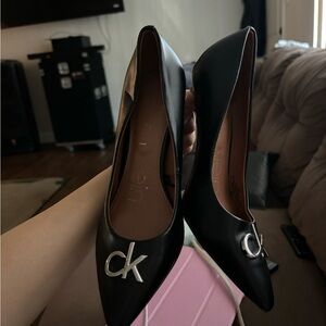 Calvin Klein Women's Black Pumps